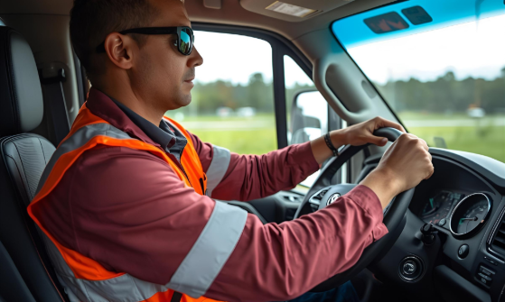 NEMT driver completing hands-on training for patient assistance and safe transport